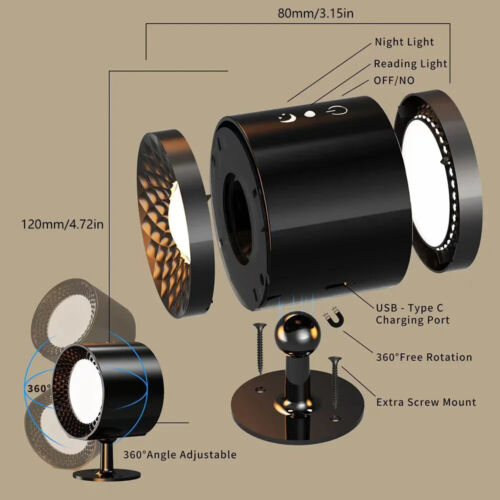 Glowright Lights,Glow Right Wall Lights,Double-Sided Light,40h Maximum Discharge - Picture 7 of 27