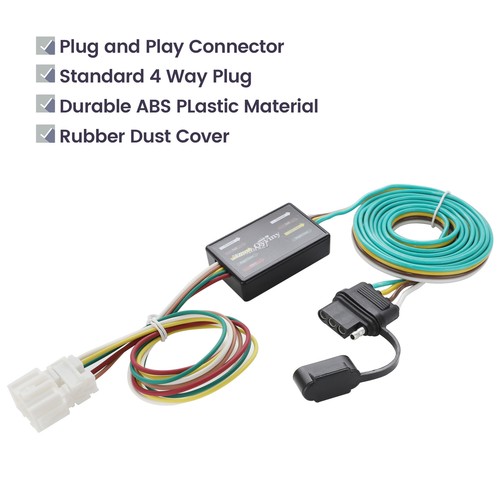 Trailer Tow Wiring Harness Adapter Kit For 2007-2011 Honda CR-V select models - Picture 6 of 8