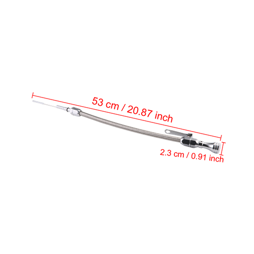 Stainless Flexible Oil Dipstick for LSX LS Car LS1 LS2 LS6 4.8L 5.7L 6.0L 6.2L - Picture 7 of 7