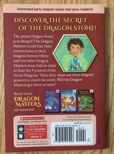 Dragon Masters: Lot Of 3- #6 #7 #8 by Tracey West; Illustrated by Damien Jones - Picture 8 of 22
