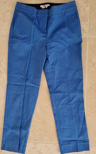 BODEN Richmond 7/8 Trousers BLUE Size UK 8P T0114 EXCELLENT CONDITION - Picture 4 of 4