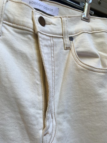 NOBODY Denim NWT Size 27 Frankie Ankle Jeans Super High Rise Natural Stretch - Bild 4 von 16