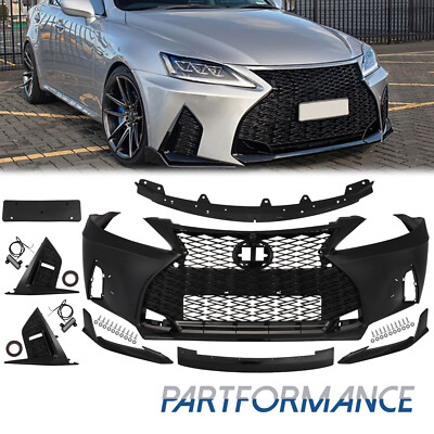 #ad #ad Front Bumper Grille Set Kit Fit For 2006 2012 Lexus IS250 IS350 F Sport Style $436.69