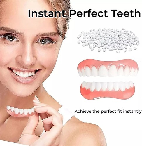 1-3Pack Advanced Customized Full Denture Set, Silicone Reline Denture Set AU HOT - Picture 3 of 12