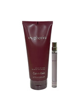 Calvin Clein Euphoria Sensual Skin Lotion 6.7oz Euphoria Eau De Parfum 0.33oz