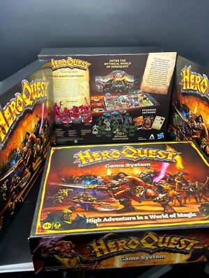 Hero Quest - Avalon Hill - Game System Core Game - Empty Box Leerkarton English