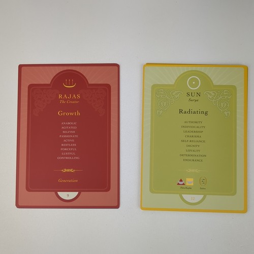 Vedic Astrology 44 Card Deck With Guidebook & Box By Jeffrey Armstrong - Picture 4 of 10