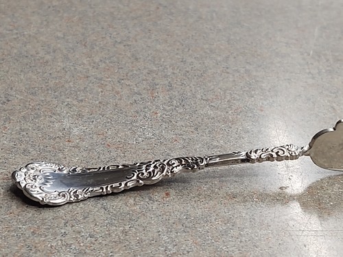 🦅 Wm Rogers ⭐️ YALE Pattern 1894 Twisted Handle Master Butter Knife Spreader - Picture 5 of 15
