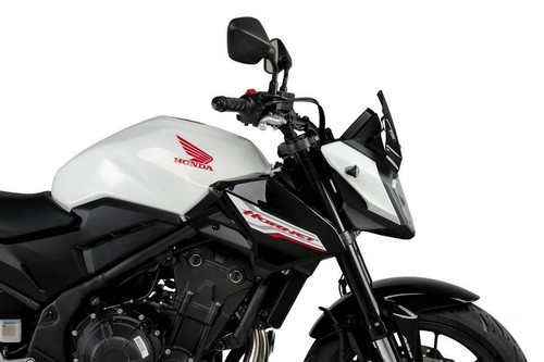 Deflector De Parabrisas Deportivo Puig Rojo Honda CB500 Hornet 2024 - 2025 - Imagen 4 de 8