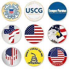 PinMart s Officially Licensed United States Coast Guard Pack of 9 Golf Ball