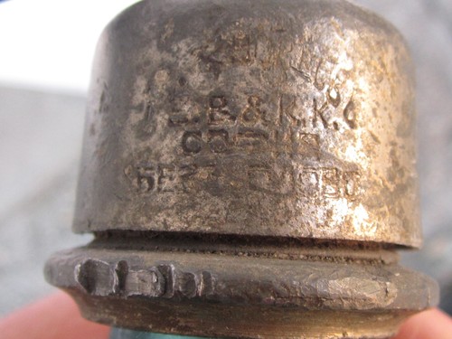 ANTIQUE RARE COBALT BLUE SODA SYPHON SELTZER GLASS BOTTLE - Picture 6 of 8