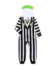 Beetlejuice Boys Union Suit 1pc Pajama Boys Size 6-7 New w Tags