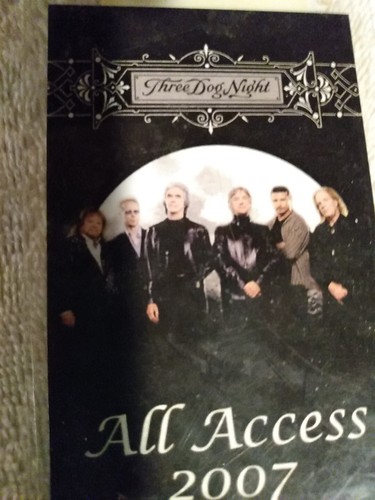 Three Dog Night All Access 2007 Pass - Picture 2 of 4