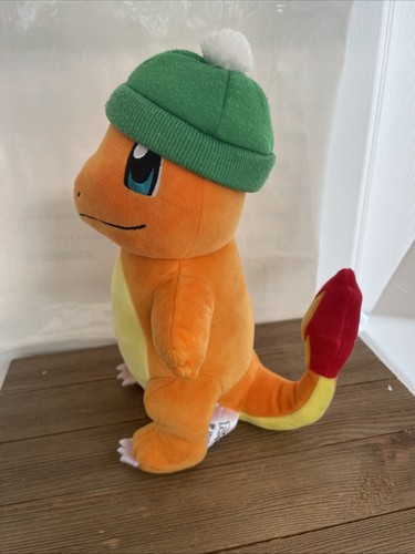 Pokemon Charmander 8" Plush Christmas Holiday Seasonal 2022 - Picture 4 of 5
