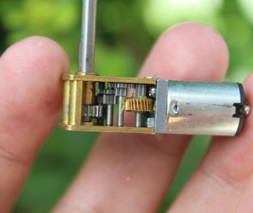 DC 3V-6V 5V 70RPM Mini 7-Typ Micro N20 Vollmetall Getriebemotor großes Drehmoment Roboter - Bild 3 von 5