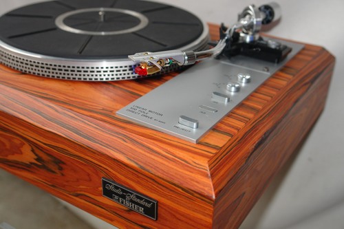 Audiófilo Fisher MT-6225 tocadiscos de gama alta tocadiscos tocadiscos único palisandro - Imagen 8 de 12