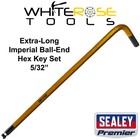 Sealey Hex Key 5/32" Imperial Ball End Allen Wrench Garage Workshop Mechanic