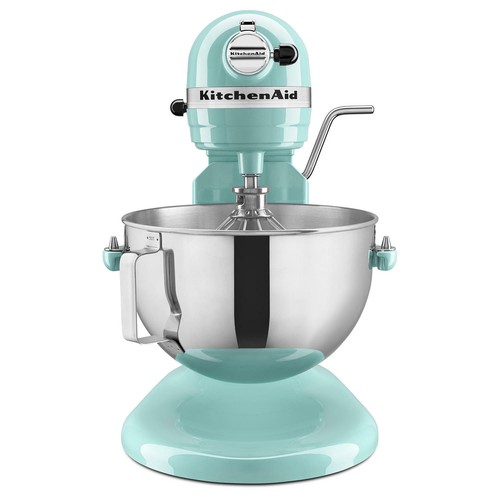 KitchenAid 5,5 cuartos de galón tazón elevador soporte mezclador paquete azul aguamarina - Imagen 2 de 3