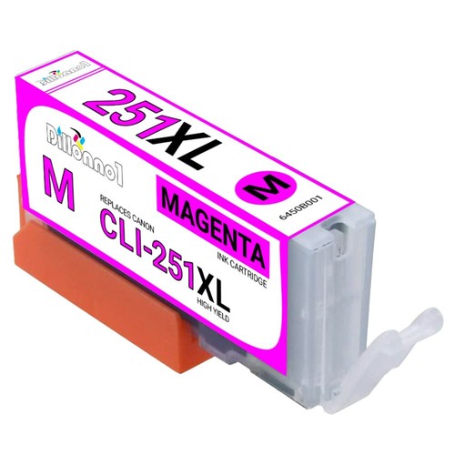 1PK CLI251XL Magenta Ink Cartridge For Canon Pixma iP7220 MX722 MX922 - 第 2/2 張圖片