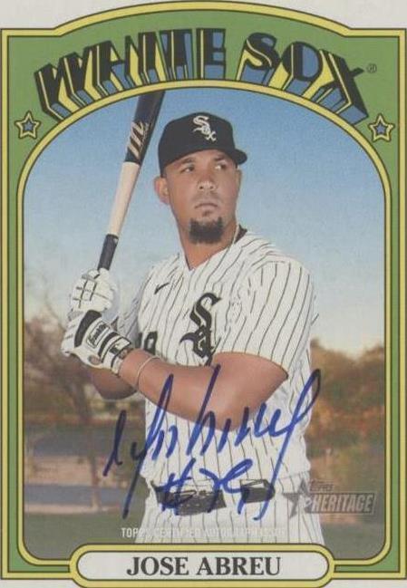 2021 Topps Heritage High Number - José Abreu #ROA-JA - 1 of 1