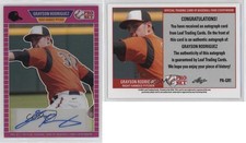 2021 Leaf Pro Set Metal 1989 Pink Rainbow /20 Grayson Rodriguez #PA-GR1 Auto