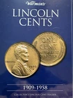 Lincoln Wheat Cent Album With 80+ Coins 1909-1958