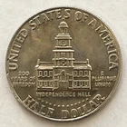 1976 Kennedy Clad Bicentennial Half Dollar Taken from a US Uncirculated Mint Set