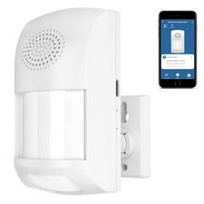 WiFi Motion Sensor Alarm: Smart PIR Motion Detector Alert with 110dB Siren  ...