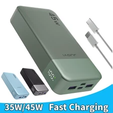 Power Bank 35W/45W PD Fast Charger Portable Backup Battery for Cell Phone Laptop