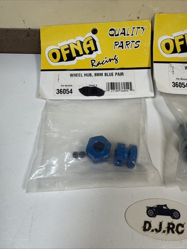 Ofna Racing 17mm Wheel Hub, 8mm Blue #36054, 36054 (4) - Picture 2 of 3
