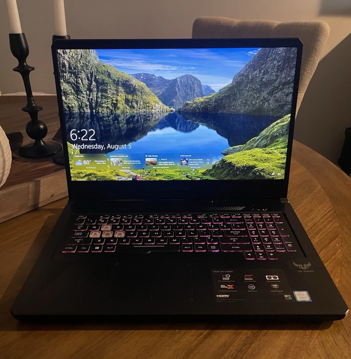 ASUS Intel Core i7 8th Gen. PC Laptops & Netbooks 256 GB SSD