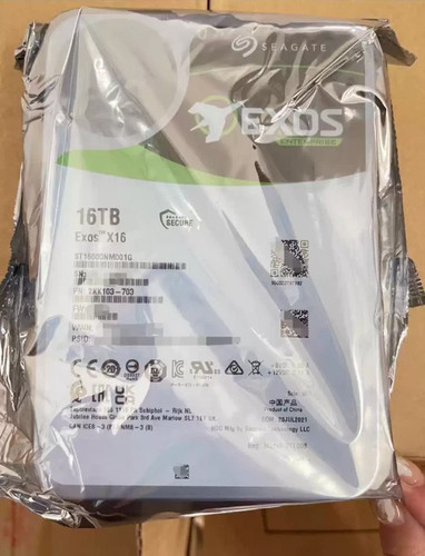 For Seagate Exos ST16000NM001G X16 512e 16TB 6Gb 3.5 SATA Enterprise Hard Drive - Bild 2 von 7