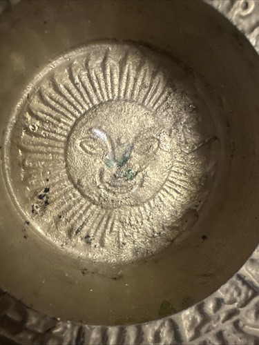 Brass Zodiac Horoscope Astrology Bowl / Trinket / Dish SH1 - Picture 4 of 6