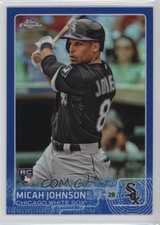 2015 Topps Chrome Blue Refractor 114/150 Micah Johnson #153 2p7