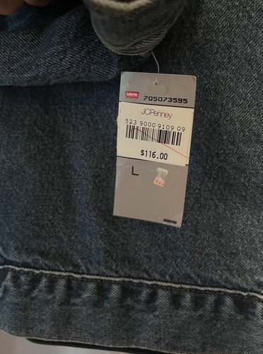 Vintage Levi’s Trucker Jacket Size Large New - Picture 3 of 4