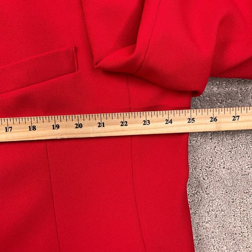 Marine Corps Blazer Mens 48R Red League Semper Fidelis Emblem Gold Button Jacket - Picture 7 of 11