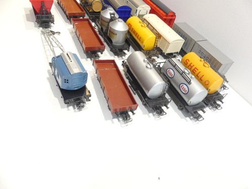 Märklin H0 16teiliges Konvolut Güterwagen ohne OVP AU219 - Bild 6 von 6