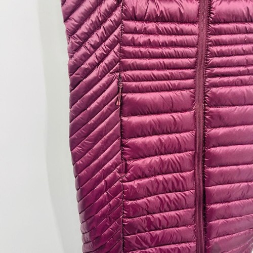 Duluth Trading Downright Tunic Vest Purple Full Zip Quilted Puffer Womens XS - Picture 5 of 8