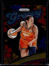 2024 Panini Prizm WNBA Veronica Burton #11 Groovy Connecticut Sun