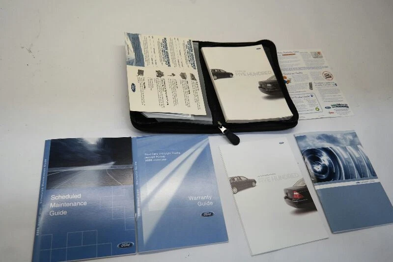 2005 Ford Five Hundred Owners Manual — 第 4/4 张图片