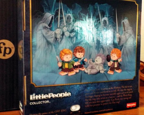 Mattel Little People Collector, Il Signore degli Anelli Battaglia a Weathertop, NUOVO! - Foto 4 di 12