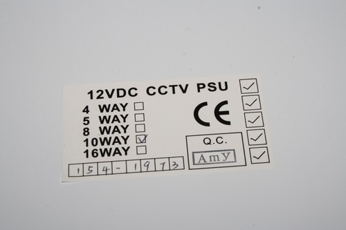 RGL Electronics CP12-10 12VDC Power Supply With Indicator - 10x Output Fuses-NEW - Picture 4 of 7