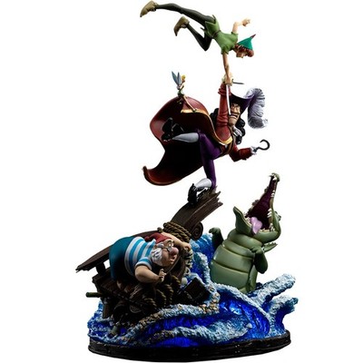 IRON STUDIOS DISNEY  PETER PAN VS HOOK DELUXE 1/10 42CM