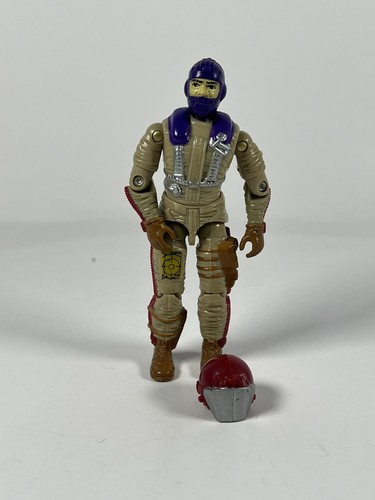 Vintage G.I. Joe 1987 Gyro Viper Cobra Mamba Pilot Actionfigur