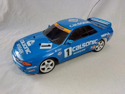 Calsonic Skyline GT-R 1/10 ラジコンフルセット Tamiya 1/10 Rc Car Calsonic Skyline Gt-R R32 Electric