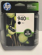 Original HP 940XL Black INK CARTRIDGE OEM Expired MARCH 2015 Genuine
