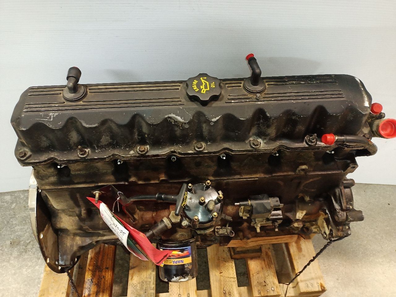 4.0L Engine from 1993 Jeep Wrangler VIN S [167,672 miles] 12482769