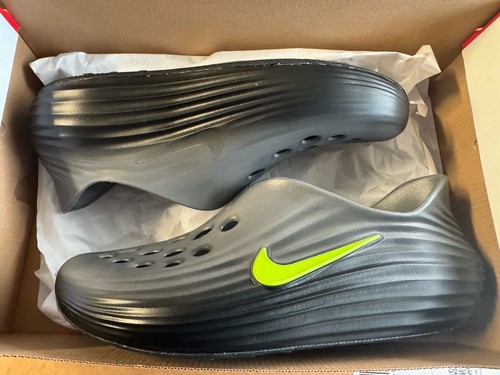 NUOVO Nike ReactX Rejuven8 Nero Volt Cool Grey HV5060-003 Uomo Taglia 11 - Foto 5 di 6