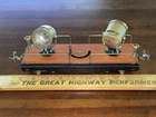 Lionel Prewar 820 Searchlight Car Great Shape Brass Lights Vtg Antique