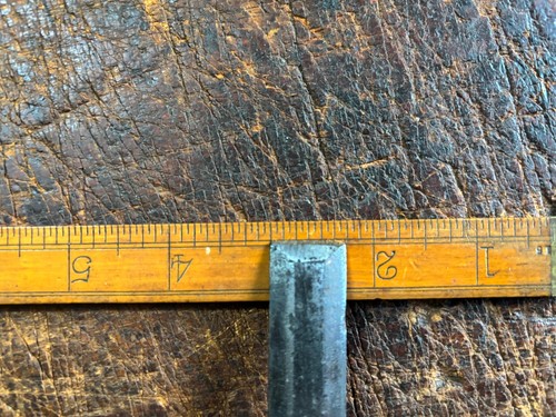 Vintage E. A. Berg 3/4" 19mm Bevel Edge Chisel. Made in Sweden Carpenters Chisel - Bild 7 von 7